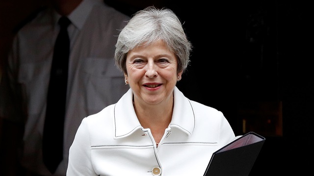 Britain's Prime Minister Theresa May