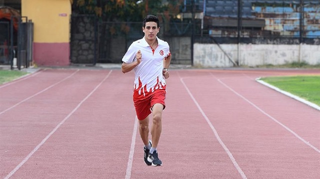 Trukish athlete Mehmet Çelik 