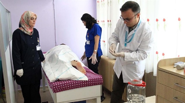 ​Samsun'da devlet hastanesi bünyesinde tıbbi sülükle hastaları tedavi etmek için klinik açıldı.