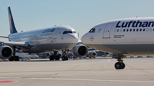 Lufthansa bir yılda 18 bin uçuşu iptal etti.