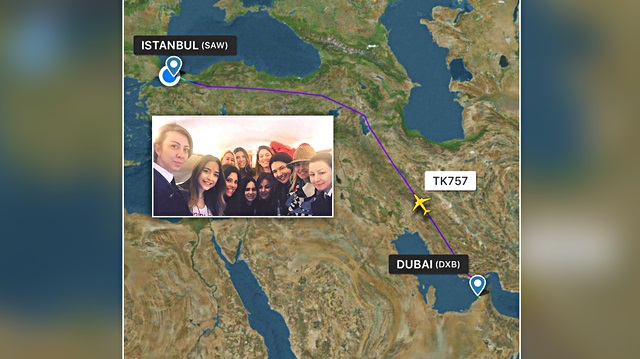 THY pilotlarının, İran'da düşen jetin 