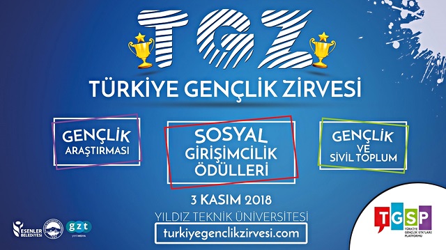 Türkiye Gençlik Zirvesi 3 Kasım'da gerçekleşecek.