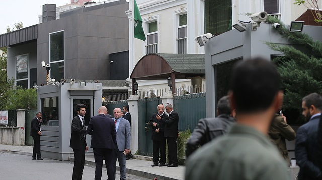 Turkish investigators enter Saudi Consul's Istanbul residence as part of missing journalist probe