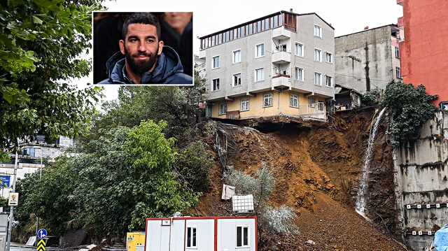 Ertürk Apartmanı sakinleri binalarının Arda Turan'ın otel inşaatı nedeniyle çöktüğünü iddia ederek Turan hakkında suç duyurusunda bulundu.