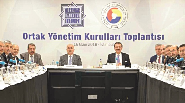 Hüseyin Aydın izlenimlerini paylaşmak için yönetim kuruluyla birlikte Türkiye Odalar ve Borsalar Birliği (TOBB) üyeleriyle bir araya geldi.