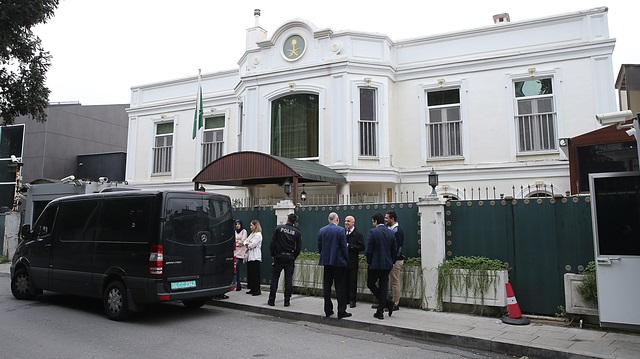 Residentce of Saudi Arabia's Consul General in Istanbul, Turkey.