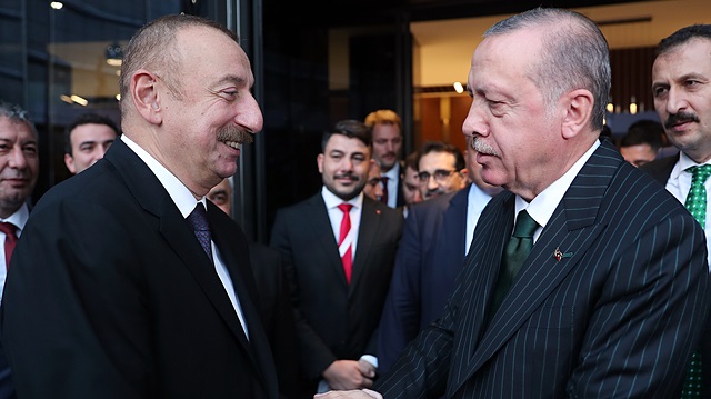 Cumhurbaşkanı Erdoğan ile Azerbaycan Cumhurbaşkanı Aliyev SOCAR Star Rafinerisi açılışını gerçekleştirdi.