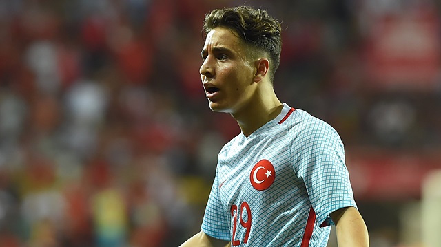 Emre Mor, A Milli Takım formasıyla çıktığı 15 resmi maçta 1 gol attı 3 de asist yaptı.