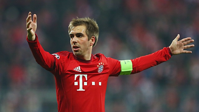 Philipp Lahm, Bayern formasıyla 517 maça çıktı.