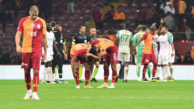Sarı-kırmızılılar, Türk Telekom Stadı’nda 16 maç sonra puan kaybetti.