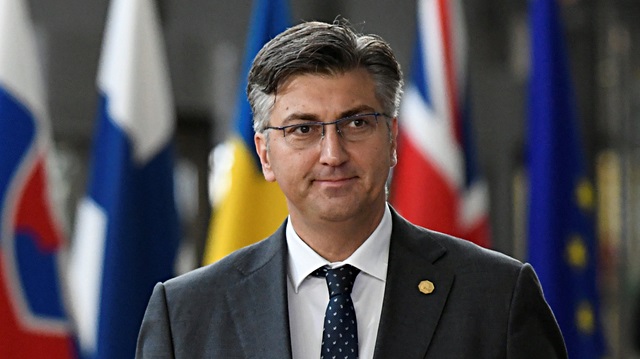 Croatia's Prime Minister Andrej Plenkovic
