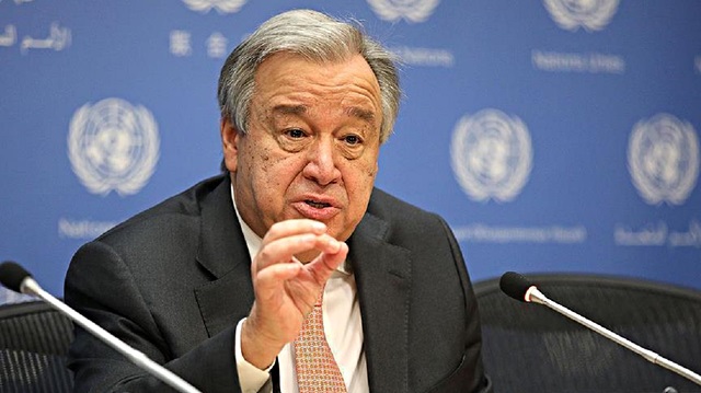  الأمين العام للامم المتحدة، انطونيو غوتيريش