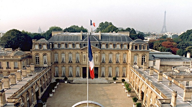قصر الإليزيه بالعاصمة الفرنسية باريس