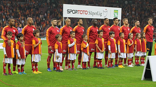 Galatasaray'un Bursaspor maçındaki 11'i.