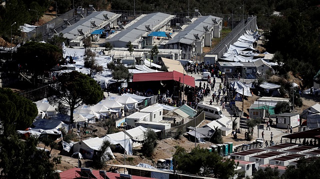 Migrant Camp in Greece