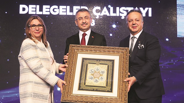 Ticaret Bakanı Ruhsar Pekcan - Cumhurbaşkanı Yardımcısı Fuat Oktay - TİM Başkanı İsmail Gülle