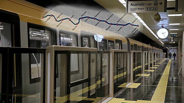 Üsküdar-Ümraniye-Çekmeköy Metro Hattı'nın ikinci etabı açılıyor.