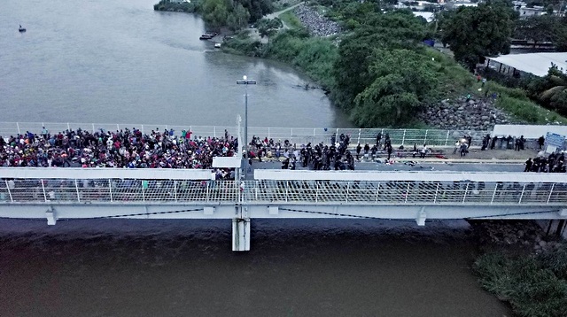 5 maddede Meksika ile Guetamala arasındaki köprüde neler oluyor?