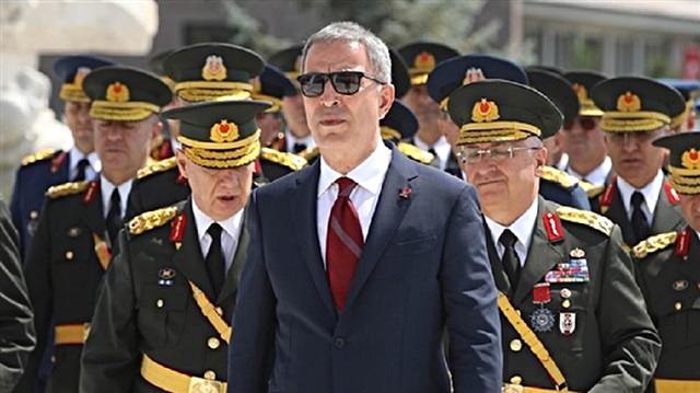 Turkish Defense Minister Hulusi Akar 