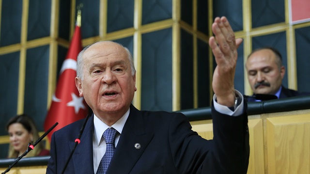  زعيم حزب الحركة القومية التركي (معارض) دولت بهجة لي