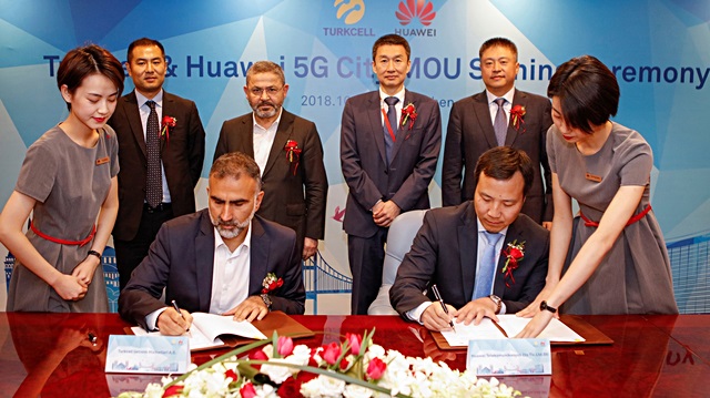 Turkcell, Huawei sign an agreement in China 