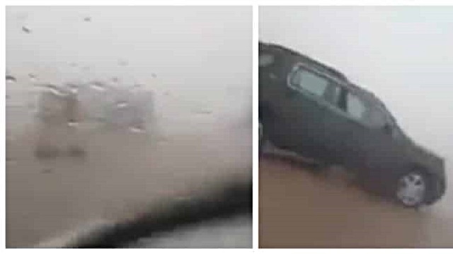 بالفيديو: الكويت تشهد استمرار هطول الأمطار الغزيرة
