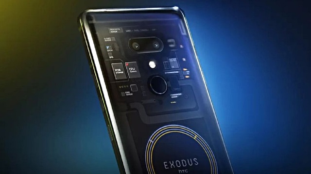 HTC Exodus 1'in tasarımı