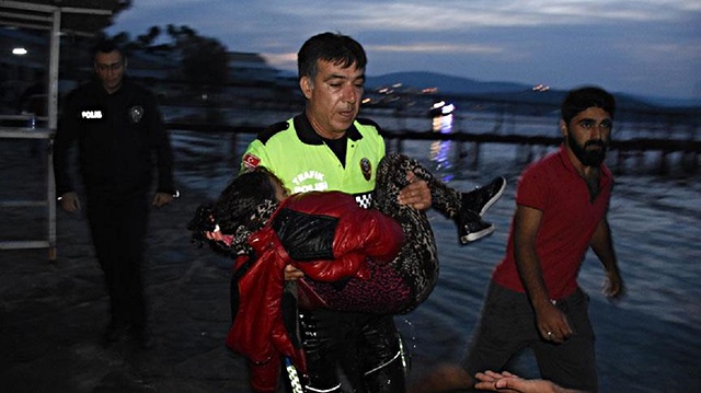 Harun Kılıçoğlu watched in tears a migrant child struggle for life after her boat capsized