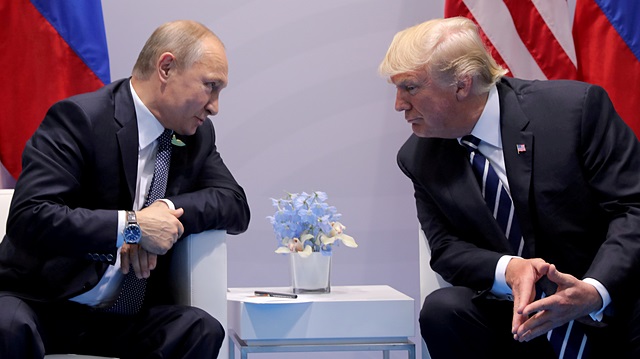 Arşiv: ABD Başkanı Donald Trump, Rusya lideri Putin