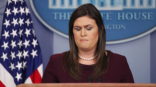 Beyaz Saray Sözcüsü Sarah Sanders