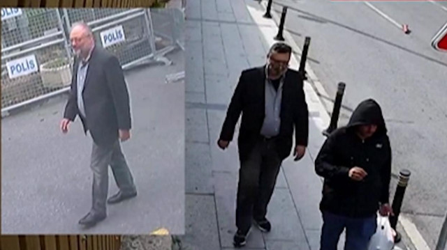 Mustafa Al-Madani, 57, who is of similar age and height, was captured on surveillance cameras in Istanbul on the day Khashoggi was murdered.