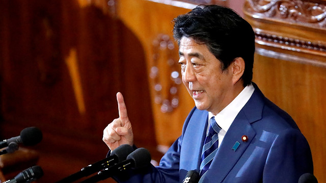 Japan's Prime Minister Shinzo Abe 