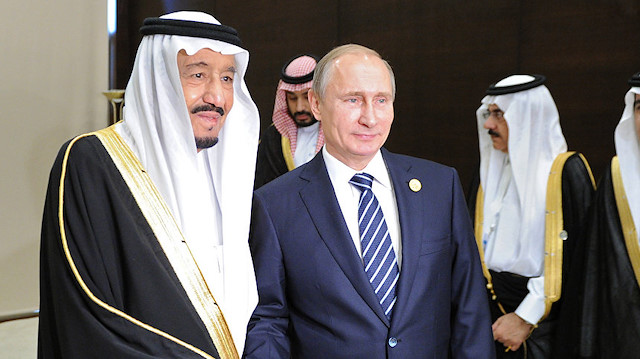 Arşiv: Rusya lideri Putin, Suudi Arabistan Kralı Selman