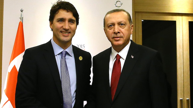 Arşiv: Cumhurbaşkanı Erdoğan, Kanada Başbakanı Trudeau