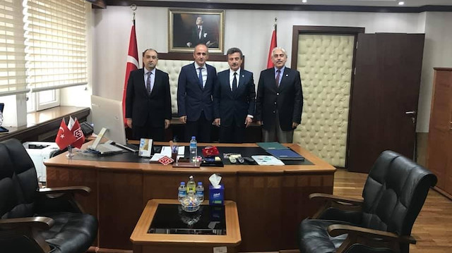 Yenişehir Belediye Başkanı Süleyman Çelik, TSE Başkanı Prof. Dr. Adem Şahin’i makamında ziyaret etti.