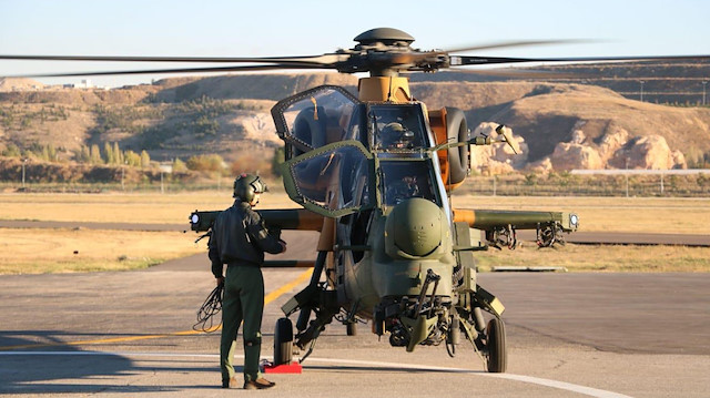 Jandarma'ya 'J-1512' isimli 4 ATAK helikopteri teslimatı yapıldı.