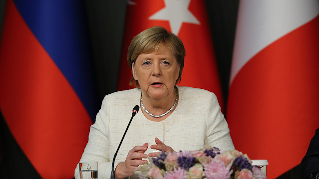 German Chancellor Angela Merkel