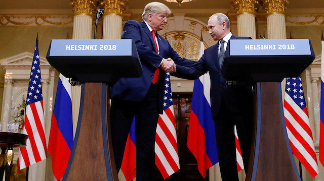 ABD Başkanı Donald Trump ve Rusya Devlet Başkanı Vladimir Putin