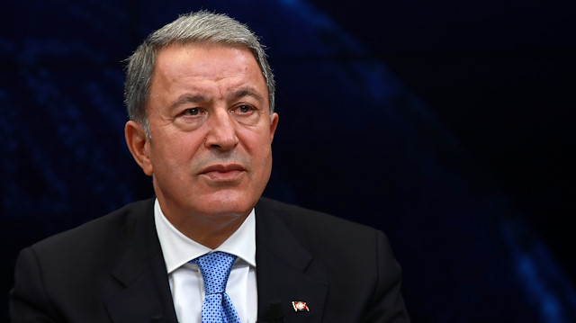 Turkish Defense Minister Hulusi Akar 