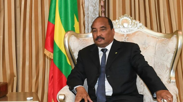 Mauritania's President Mohamed Ould Abdel Aziz