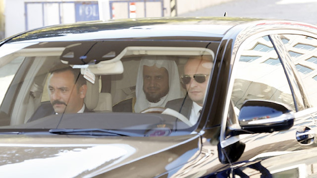 Mujeb and the delegation accompanying him left the Istanbul Çağlayan Courthouse after a 75-minute closed-door meeting