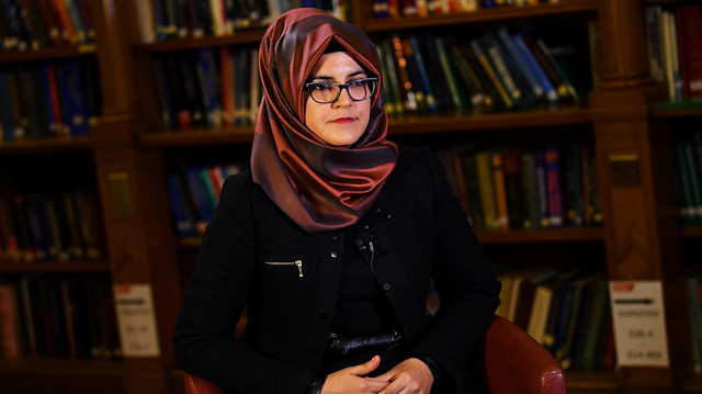 Hatice Cengiz, fiancee of slain Saudi journalist Jamal Khashoggi