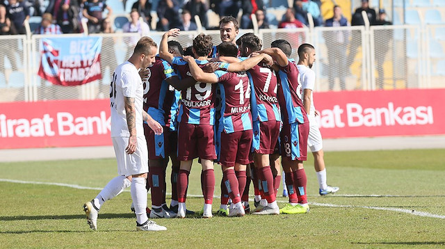 Trabzonspor Ankara deplasmanında turu geçti.