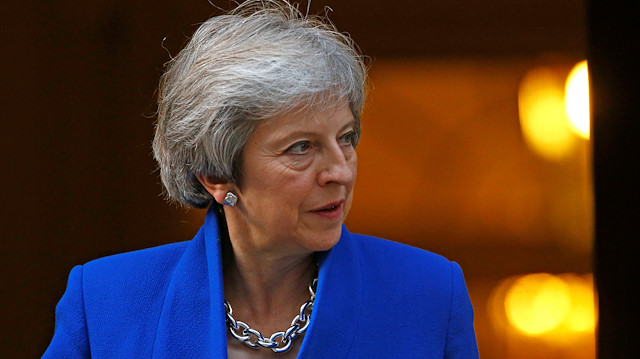 Britain's Prime Minister Theresa May