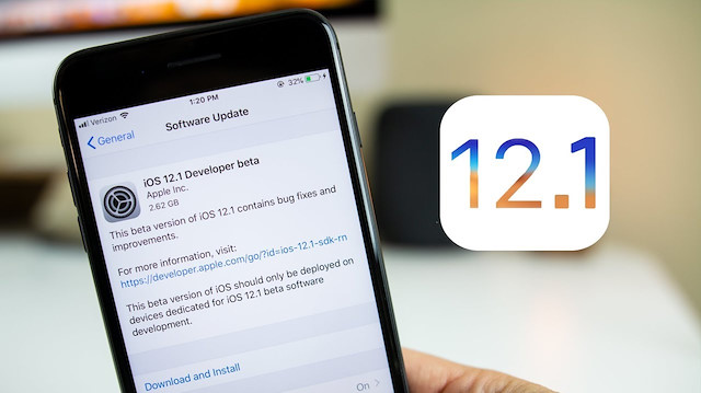 Apple, iOS 12 güncellemesini 17 Eylül'de yayınlamıştı.