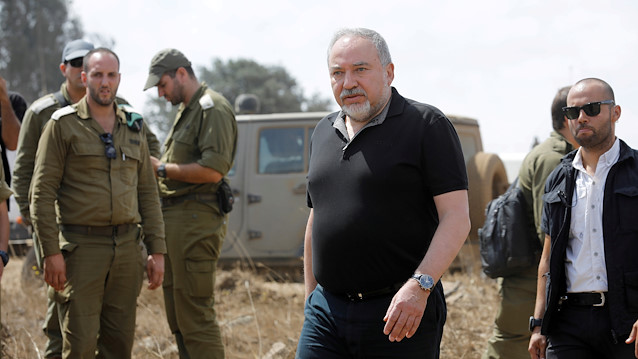 Israeli defense minister Avigdor Lieberman 