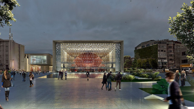 Atatürk Kültür Merkezi'nin yeni hali böyle olacak.