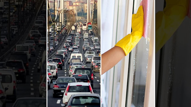 Temizlik hastaları ve bakımlı kişiler atmosfere bir araba kadar zarar veriyor.