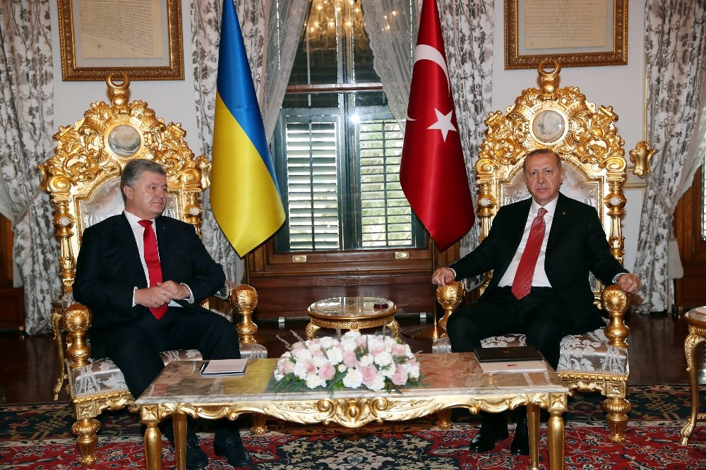 Ukrayna Devlet Başkanı Petro Poroşenko ve Cumhurbaşkanı Erdoğan