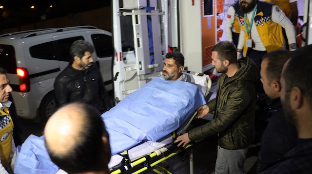 Liberya'da iş kazası geçiren Aydoğan, tedavi için Türkiye'ye getirildi.